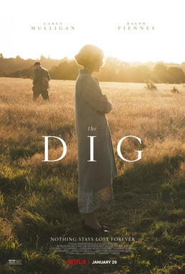 a poster of The Dig film