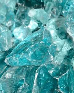 aqua green blue crystal